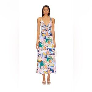 NWT MINKPINK Al Fresco midi dress from Revolve NEW WITH TAG.